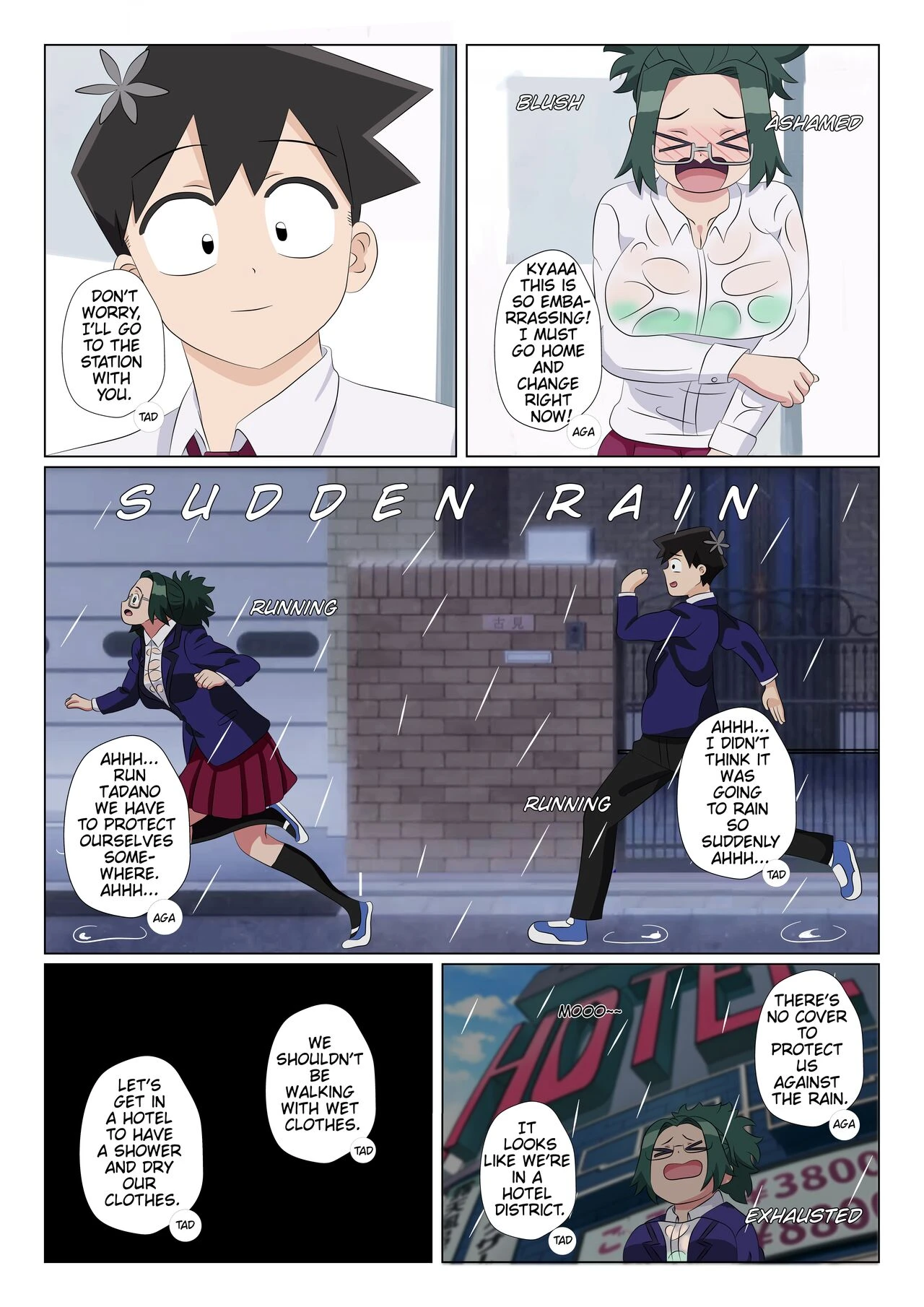 Tadano-kun can't cum alone 6 porn comic picture 7