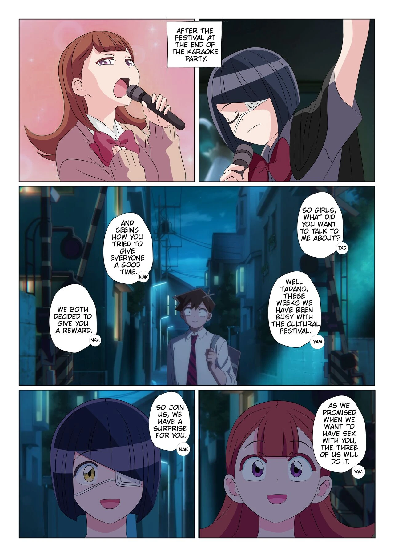 Tadano-kun can't cum alone 7 porn comic picture 16