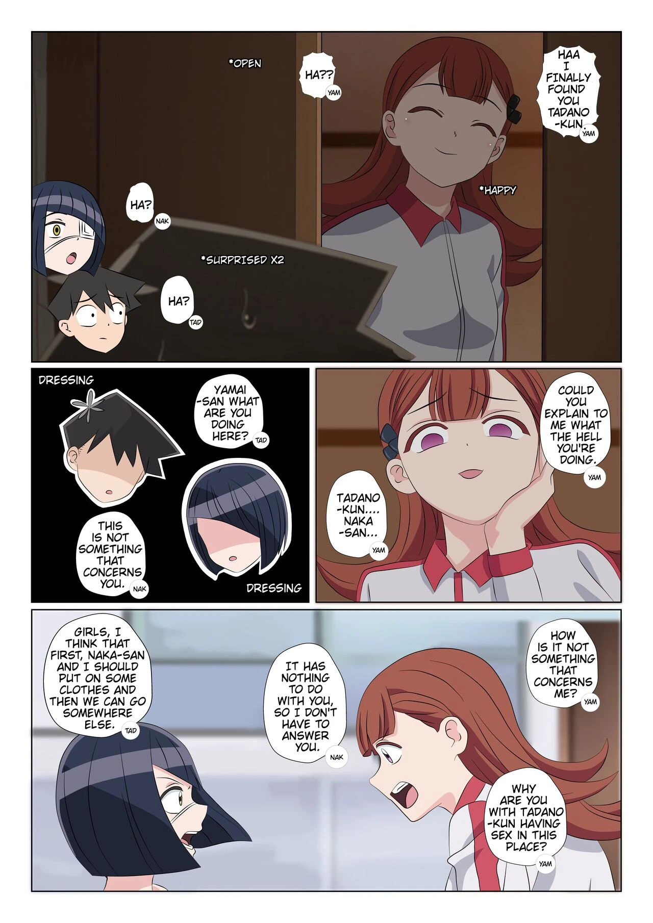 Tadano-kun can't cum alone 7 porn comic picture 3