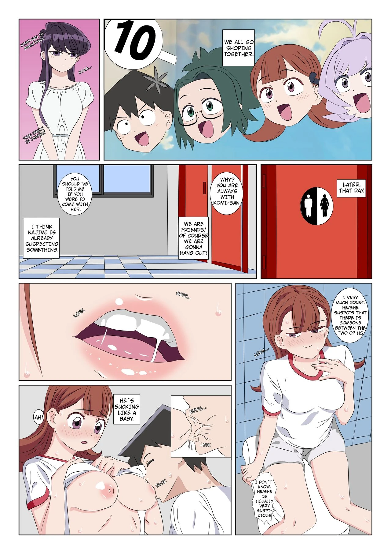 Tadano-kun can't cum alone porn comic picture 11