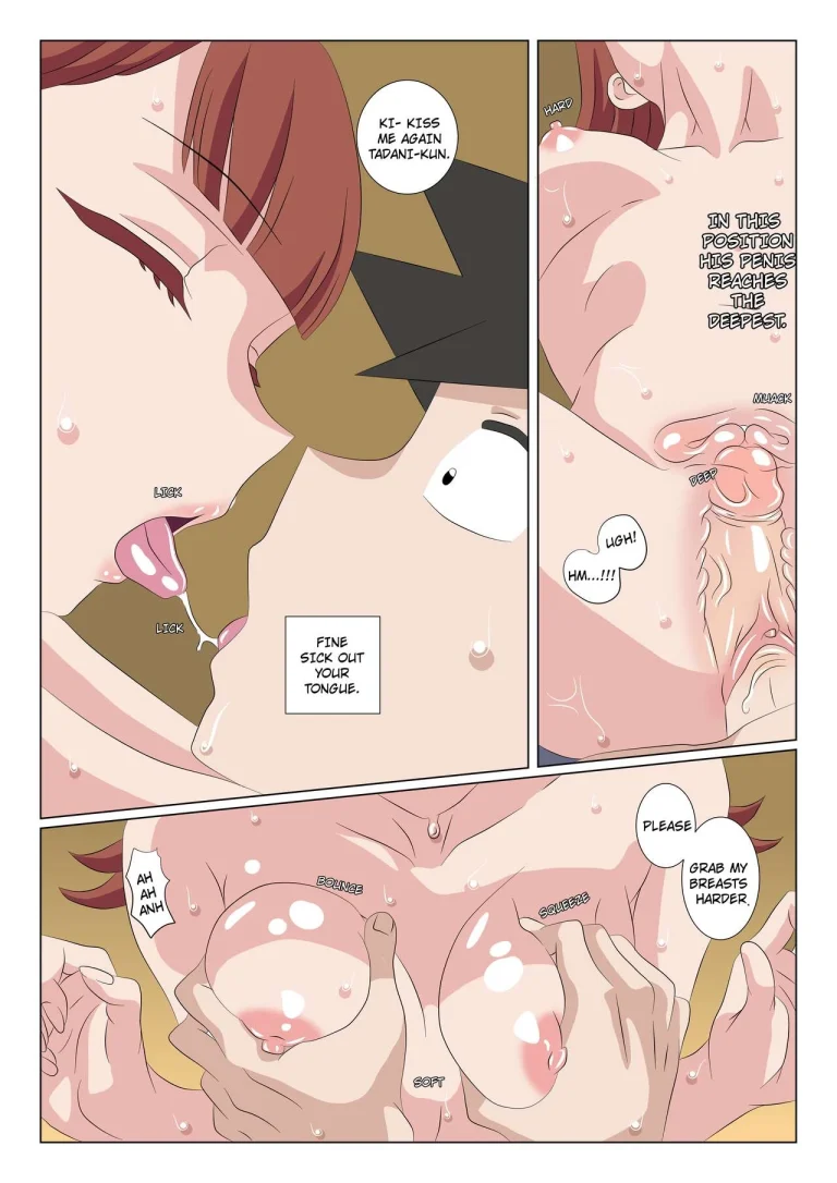 Tadano-kun can't cum alone porn comic picture 19