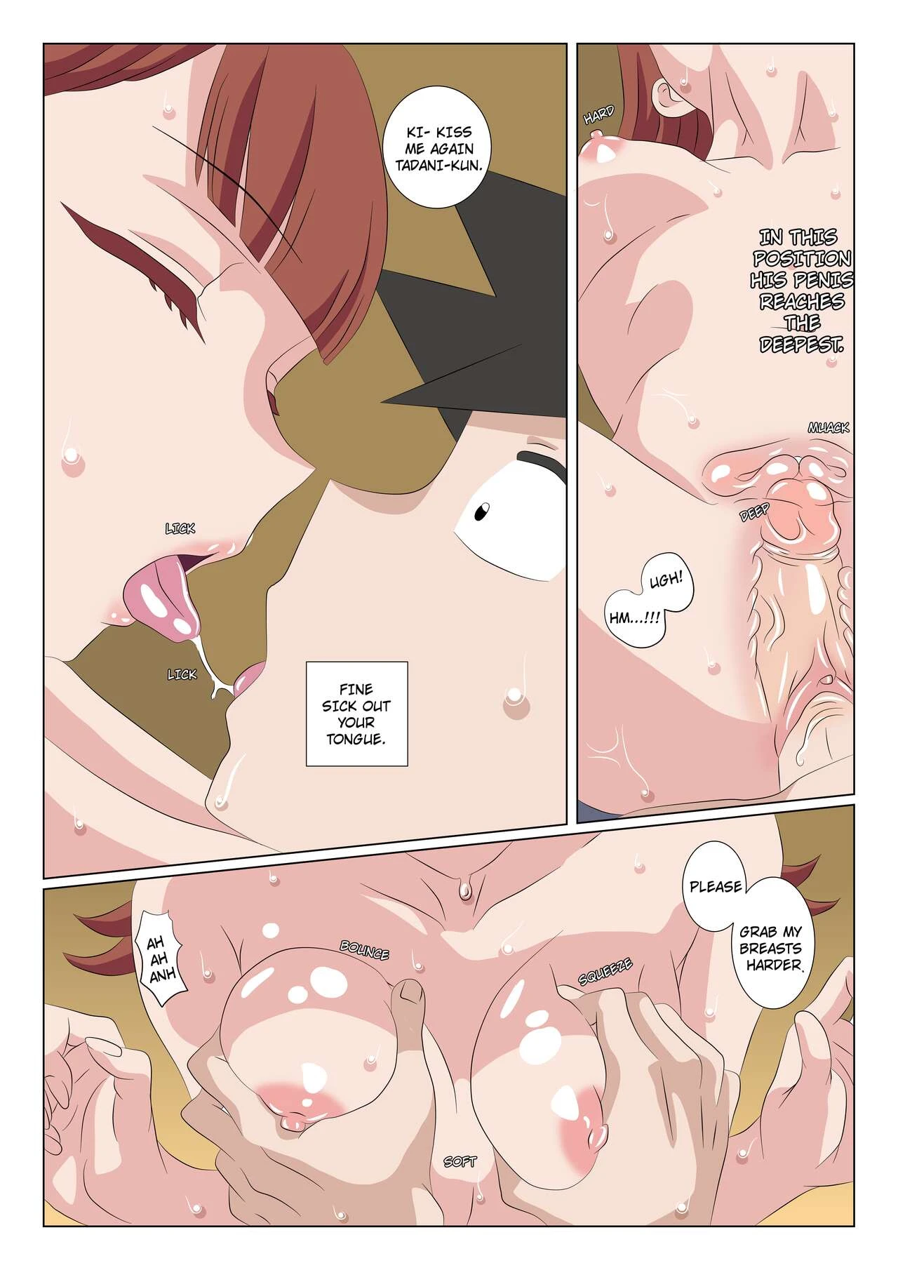 Tadano-kun can't cum alone porn comic picture 19