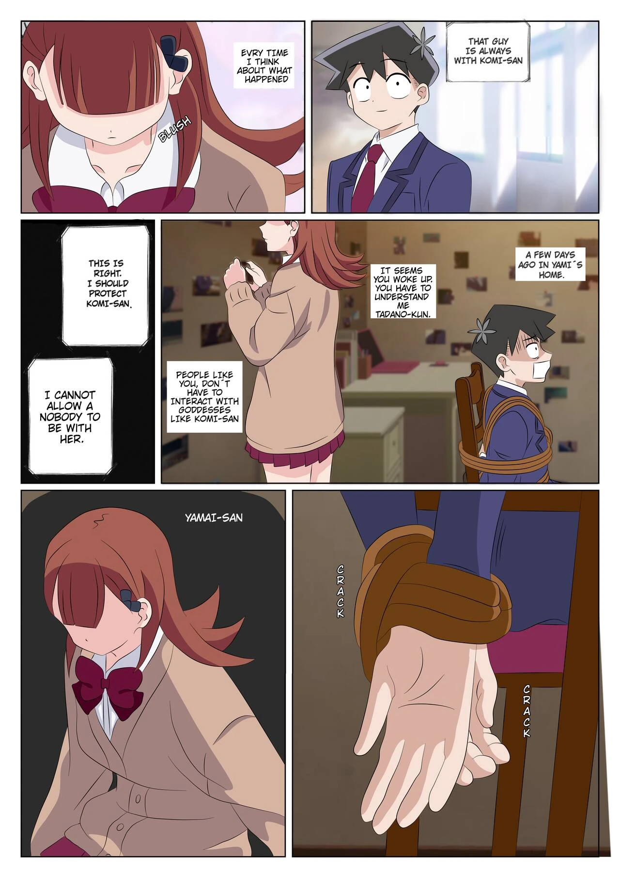 Tadano-kun can't cum alone porn comic picture 5