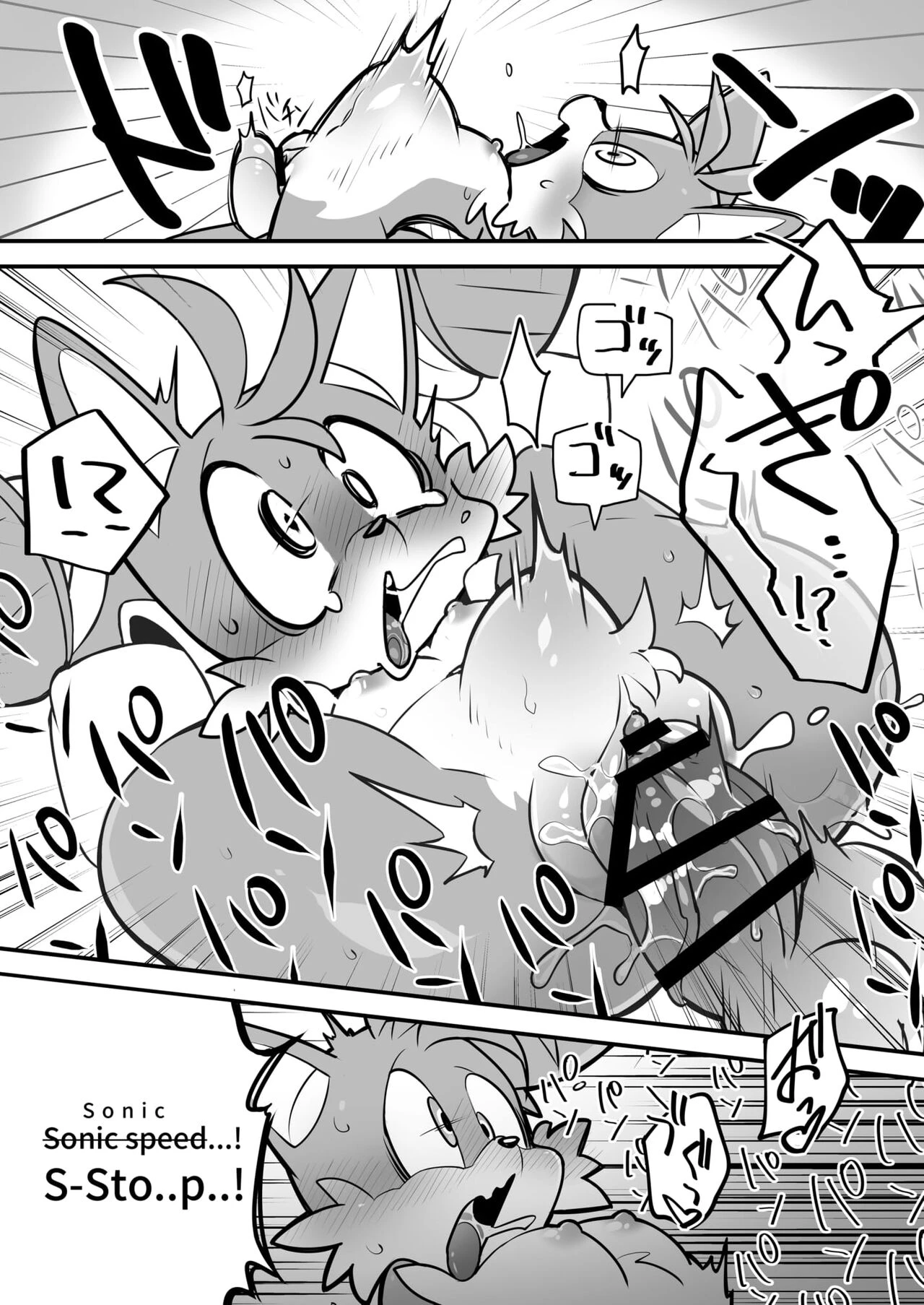 Tails and Sonics special fuss porn comic picture 11