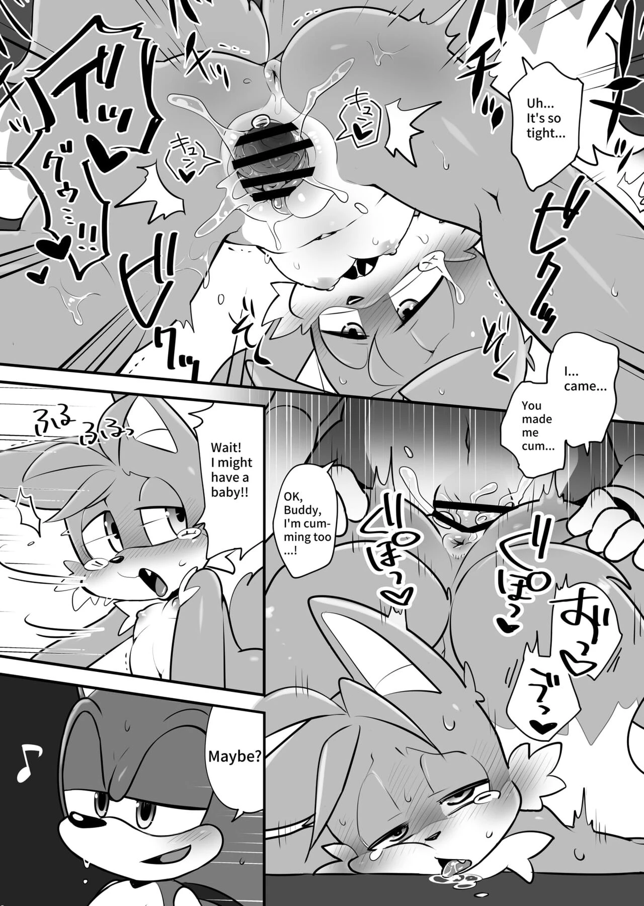 Tails and Sonics special fuss porn comic picture 13