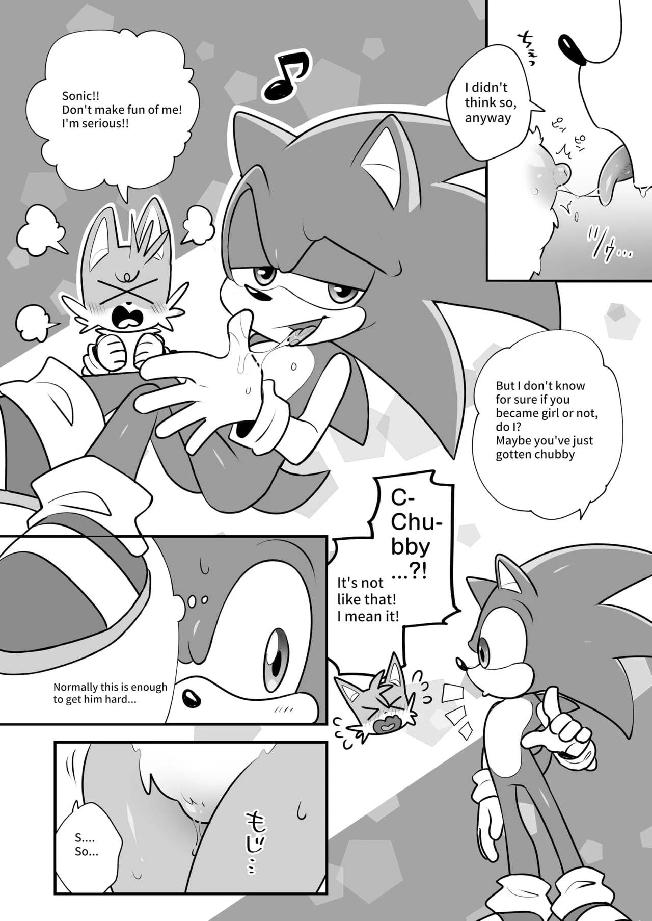 Tails and Sonics special fuss porn comic picture 5