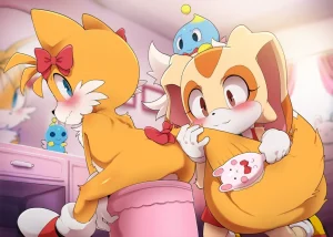tails being made into a girl porn comic picture 1