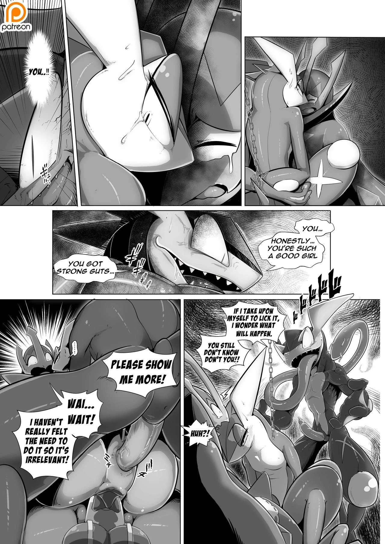 Taimanin Greninja porn comic picture 16