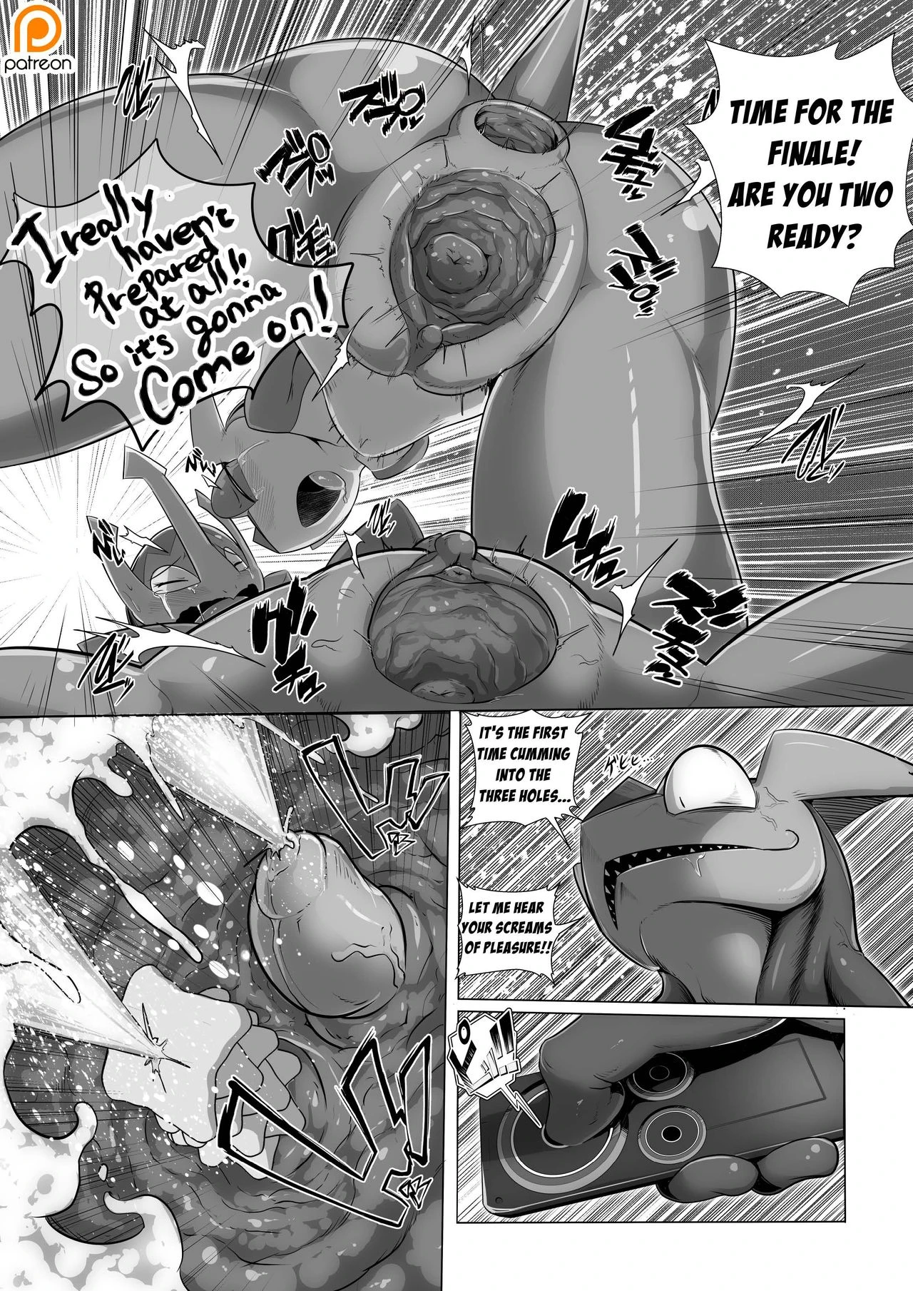 Taimanin Greninja porn comic picture 19