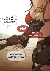 Taiming the lioness porn comic picture 1