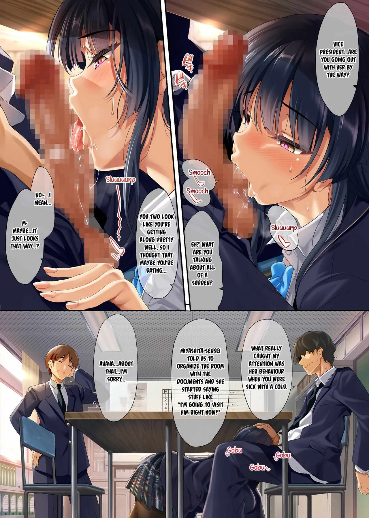 Takabisha na Seitokaichou o Appli de Juujun Choukyou porn comic picture 22