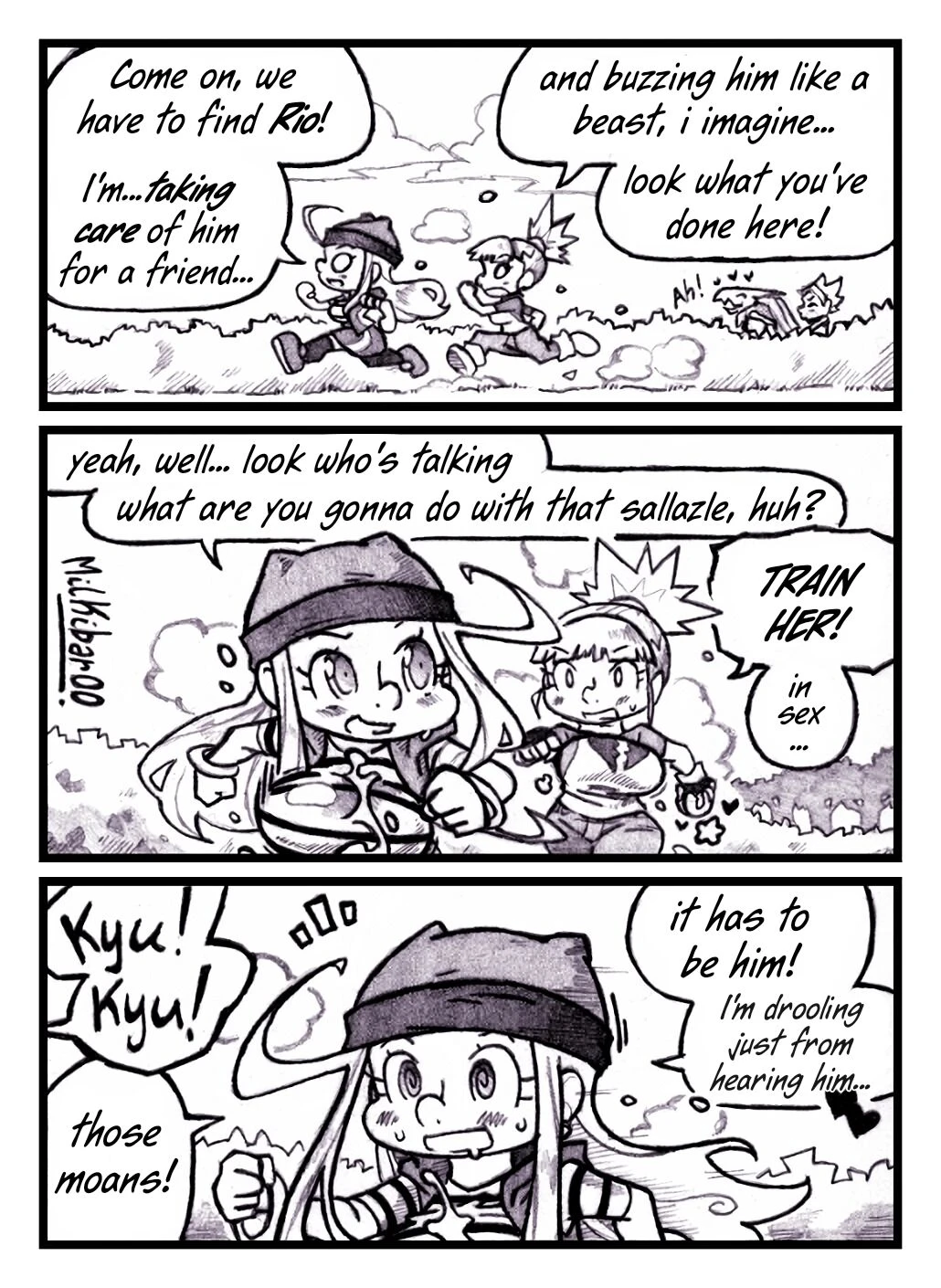 Take Care of Lucario 2 (Ongoing) porn comic picture 18