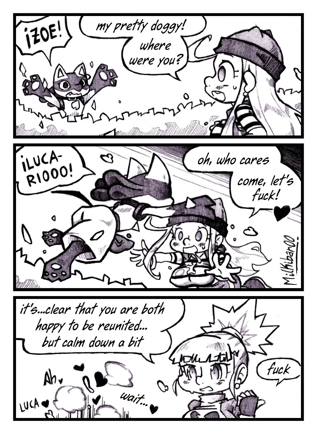 Take Care of Lucario 2 (Ongoing) porn comic picture 20