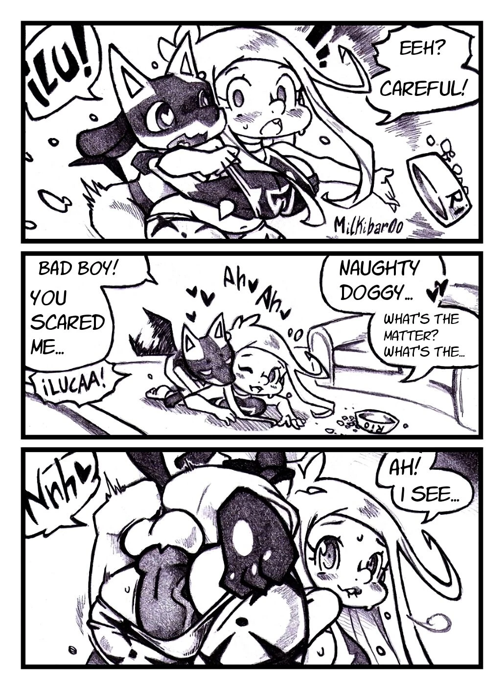Take Care of Lucario porn comic picture 10