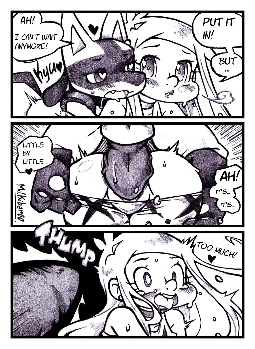 Take Care of Lucario porn comic picture 11