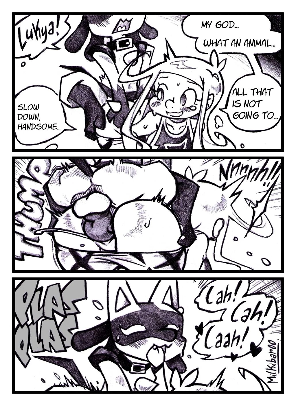 Take Care of Lucario porn comic picture 12