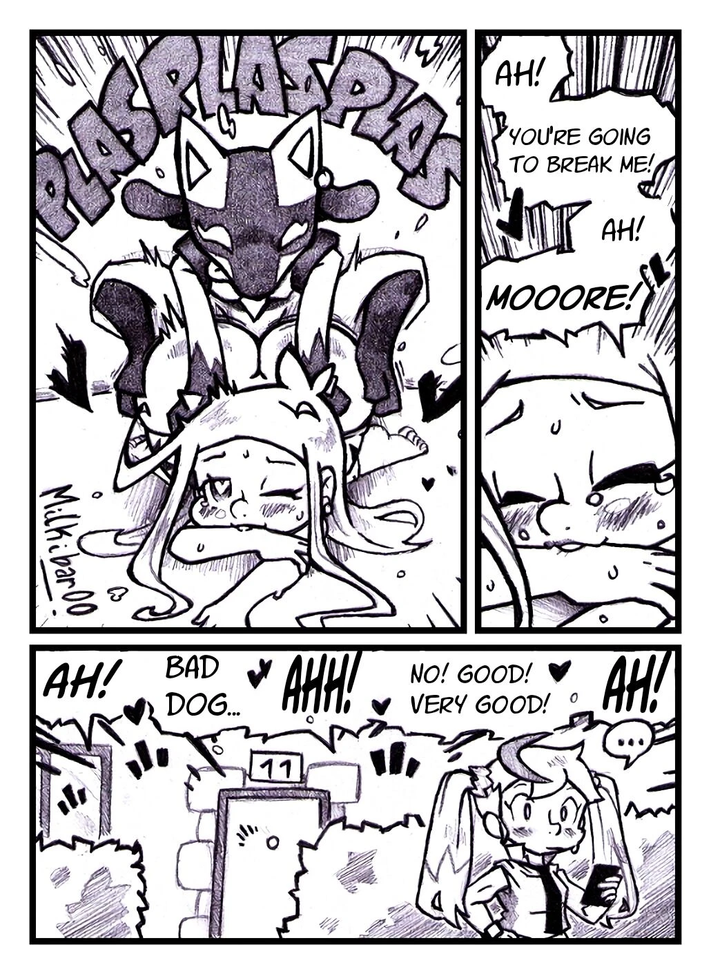 Take Care of Lucario porn comic picture 13