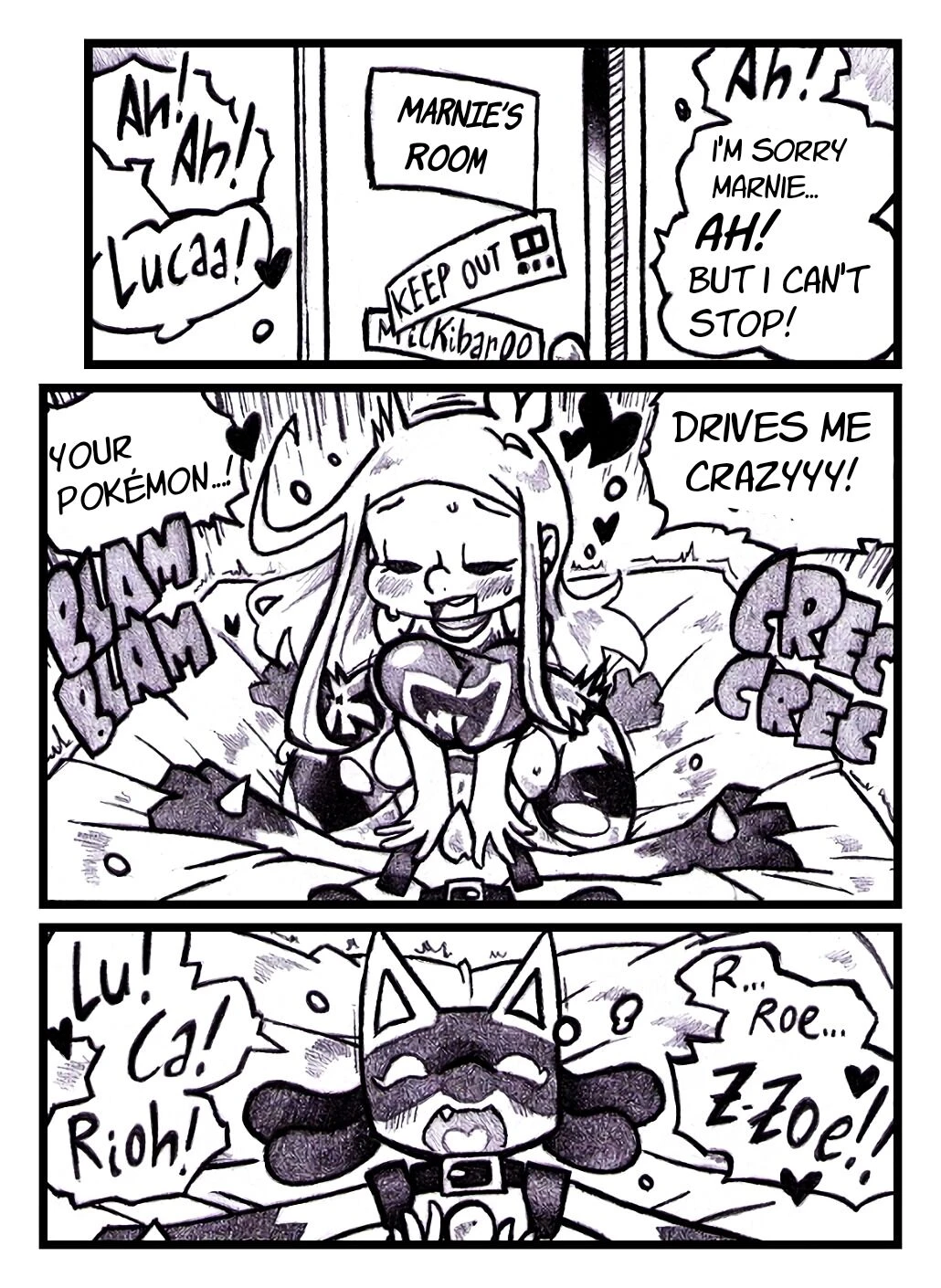 Take Care of Lucario porn comic picture 17