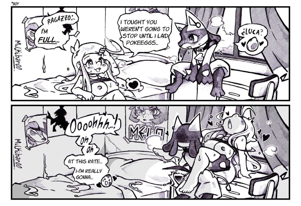 Take Care of Lucario porn comic picture 20