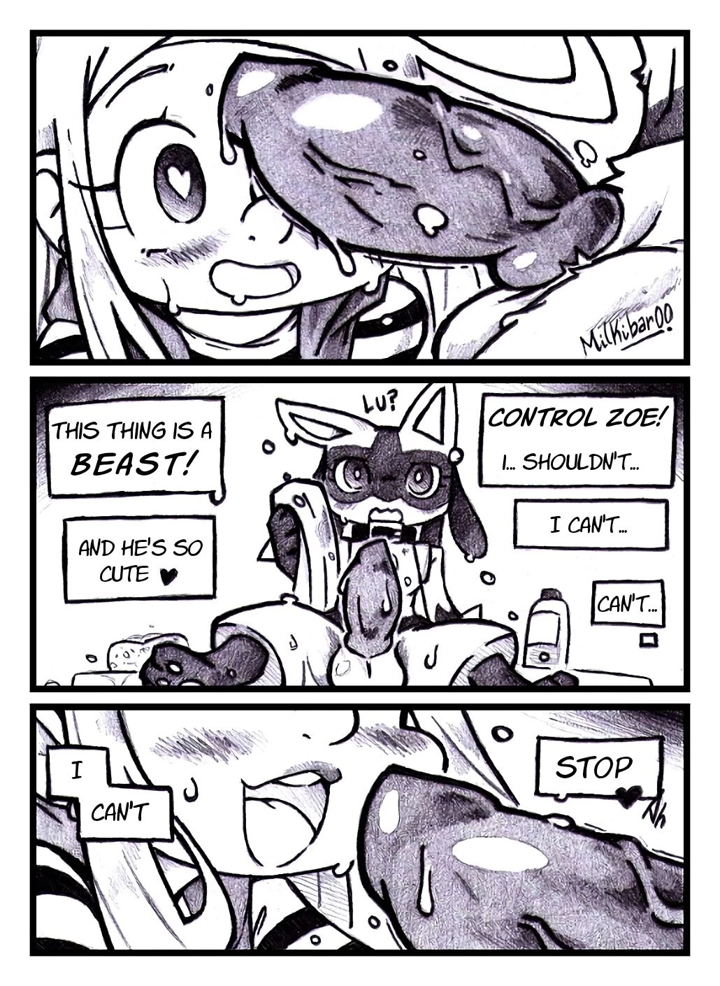 Take Care of Lucario porn comic picture 4