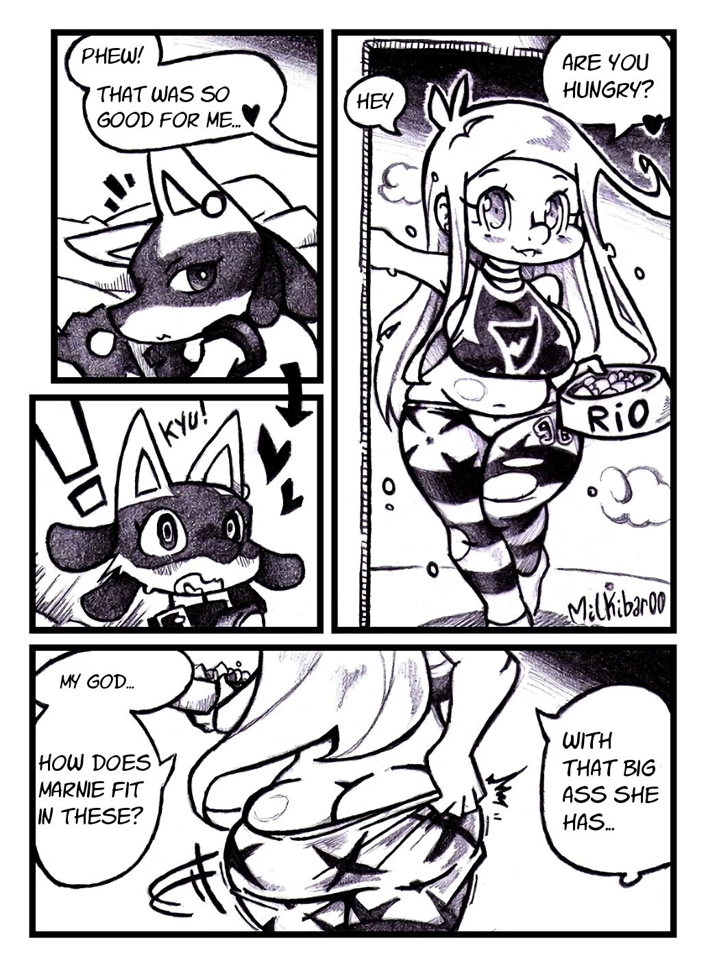 Take Care of Lucario porn comic picture 9