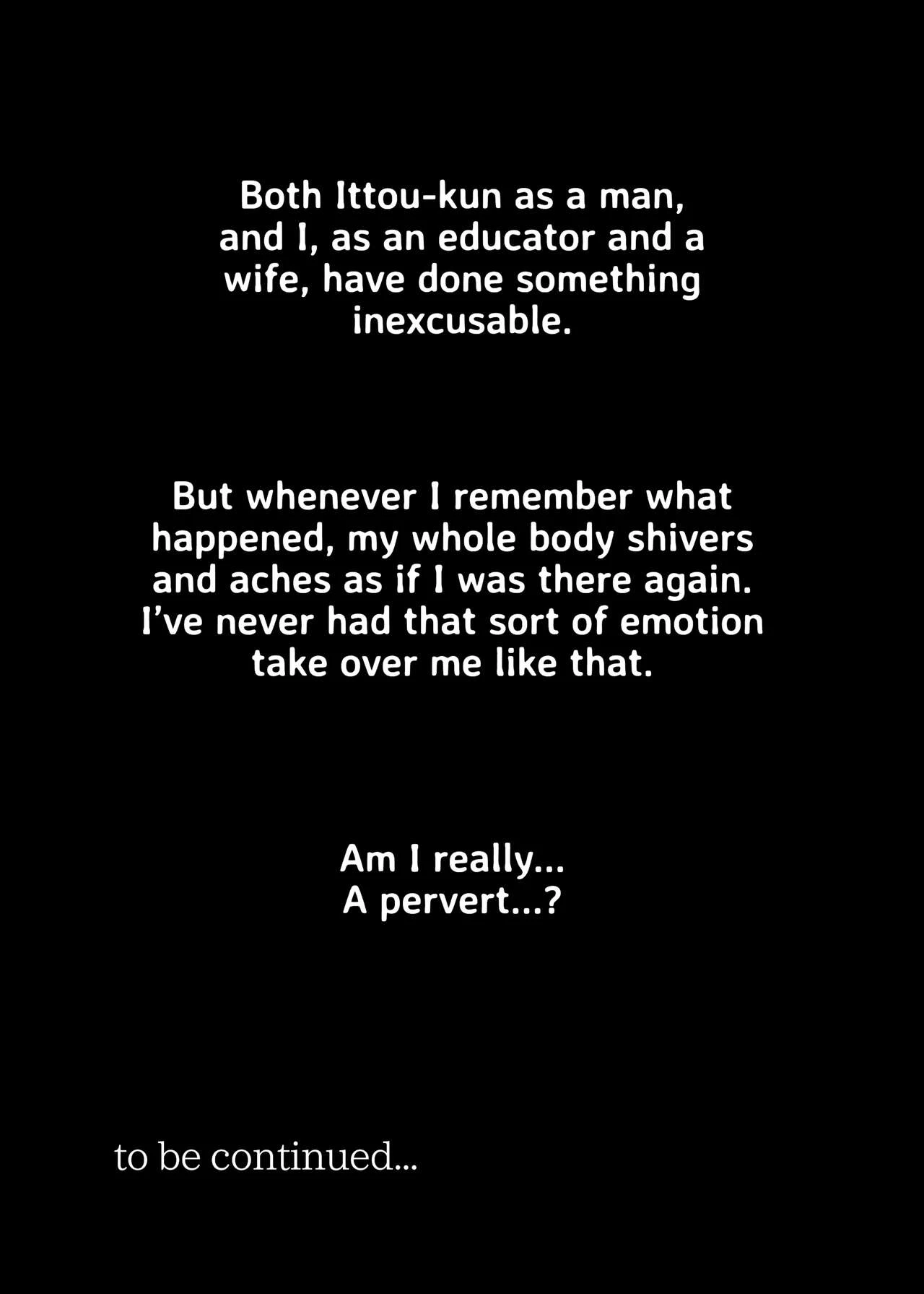 Taken and Stolen ~The Urges that Welled Up Within Her for 28 Years~ Yuko Agatsuma Gives In porn comic picture 18