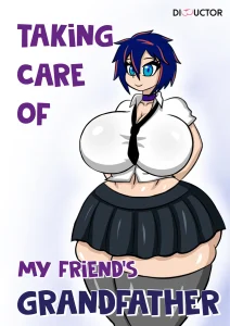 Taking Care of My Friend's Grandpa porn comic picture 1