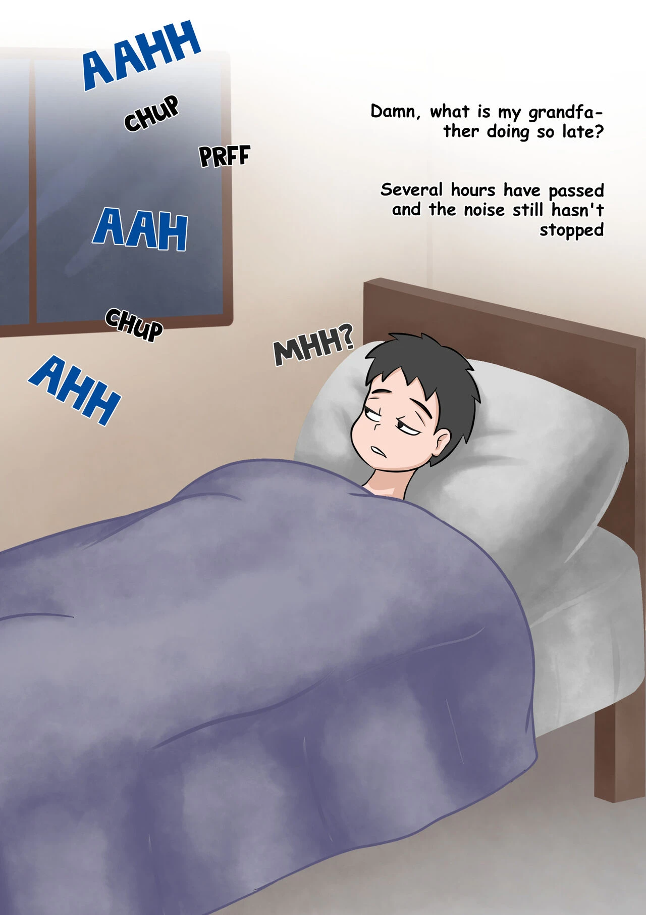 Taking Care of My Friend's Grandpa porn comic picture 56