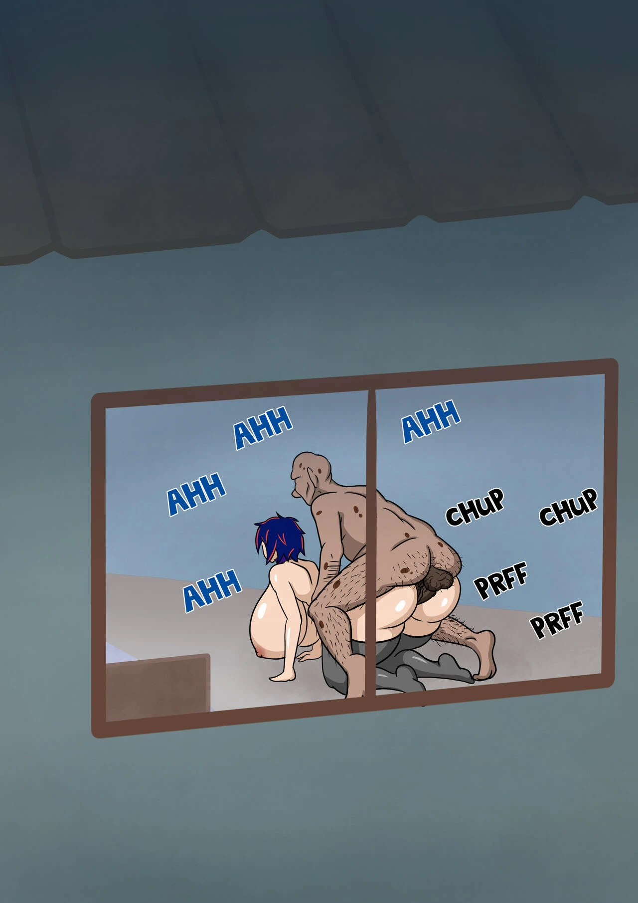 Taking Care of My Friend's Grandpa porn comic picture 63