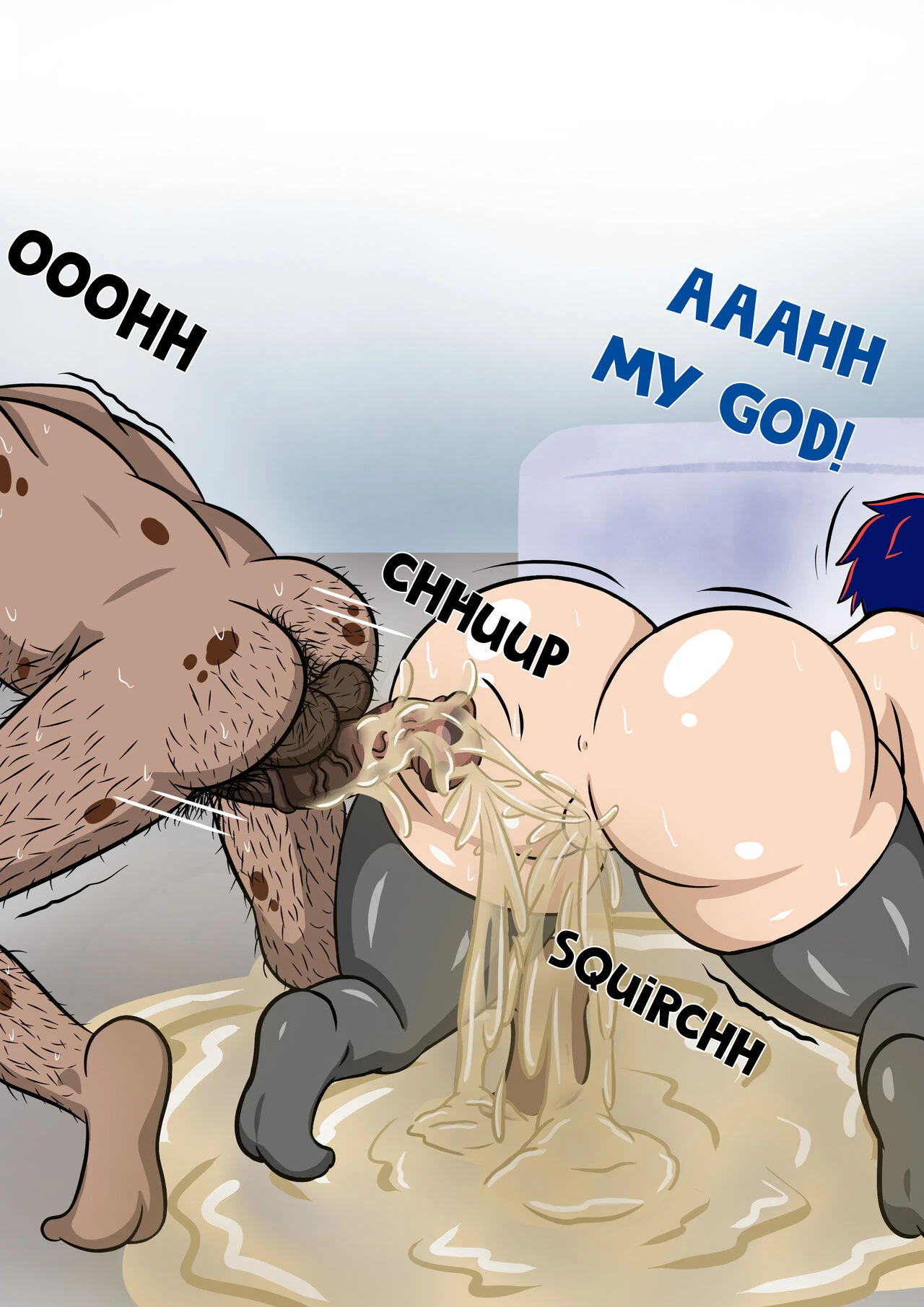 Taking Care of My Friend's Grandpa porn comic picture 93