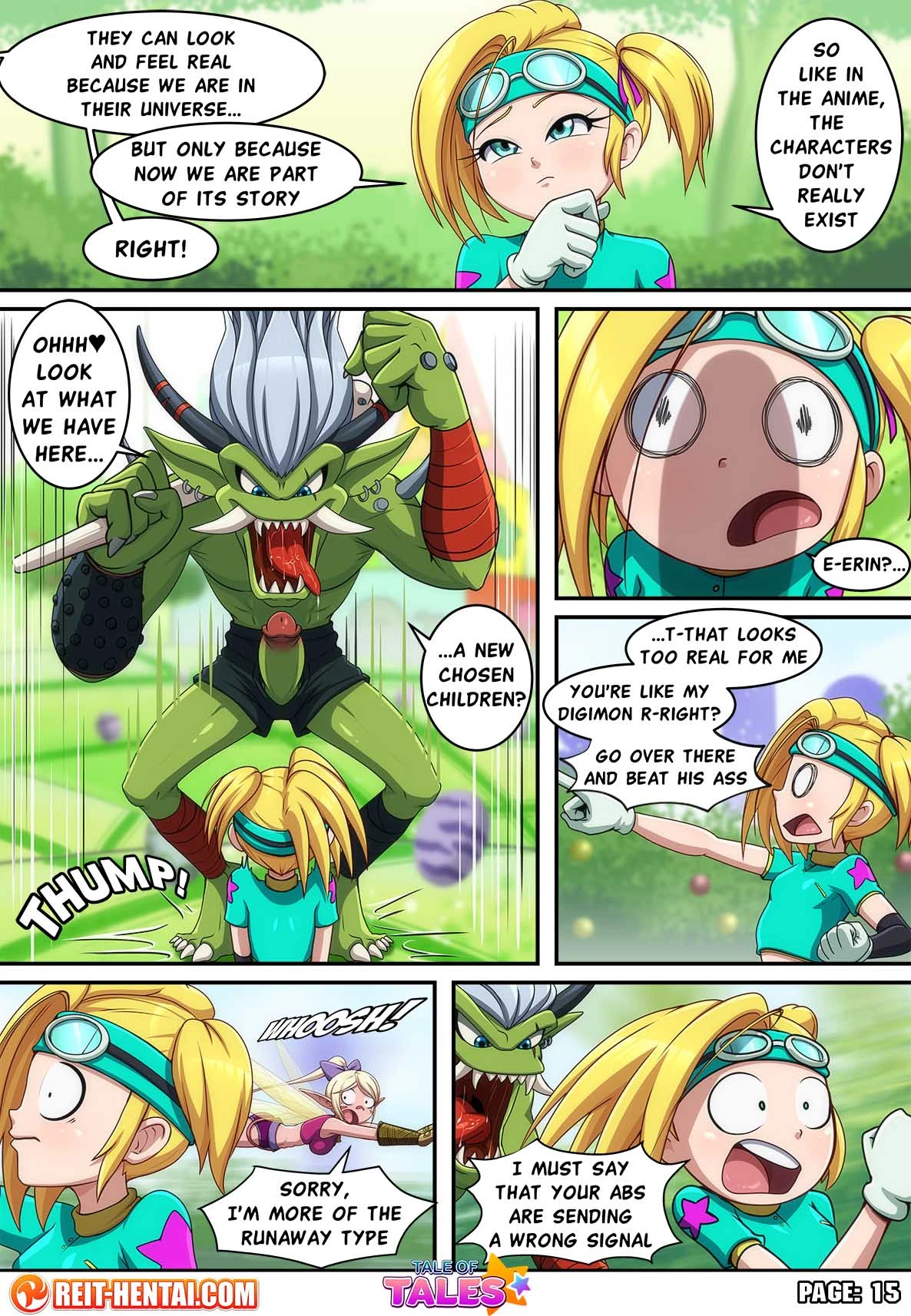 TALE OF TALES #1: HELPERS porn comic picture 17