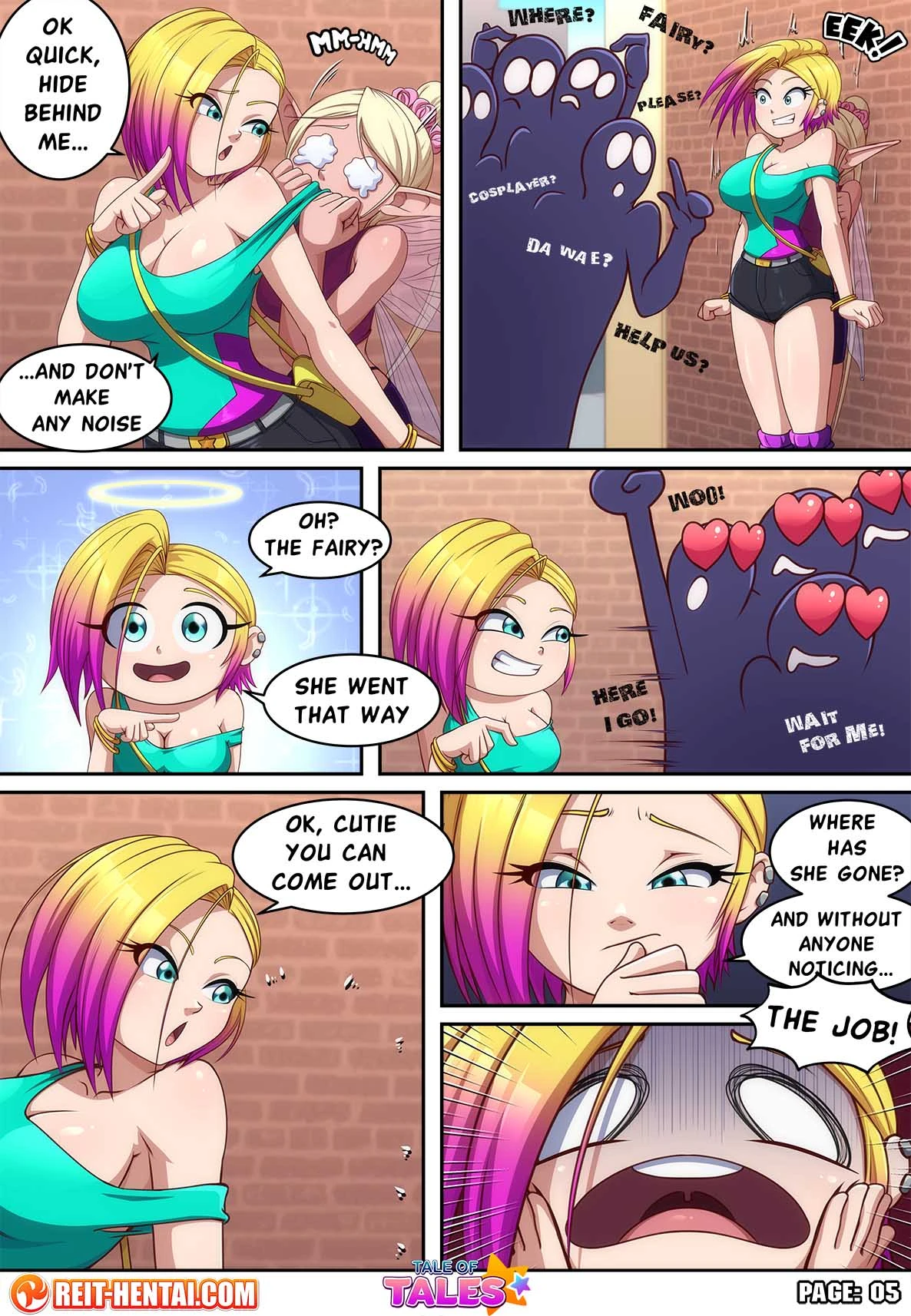 TALE OF TALES #1: HELPERS porn comic picture 7