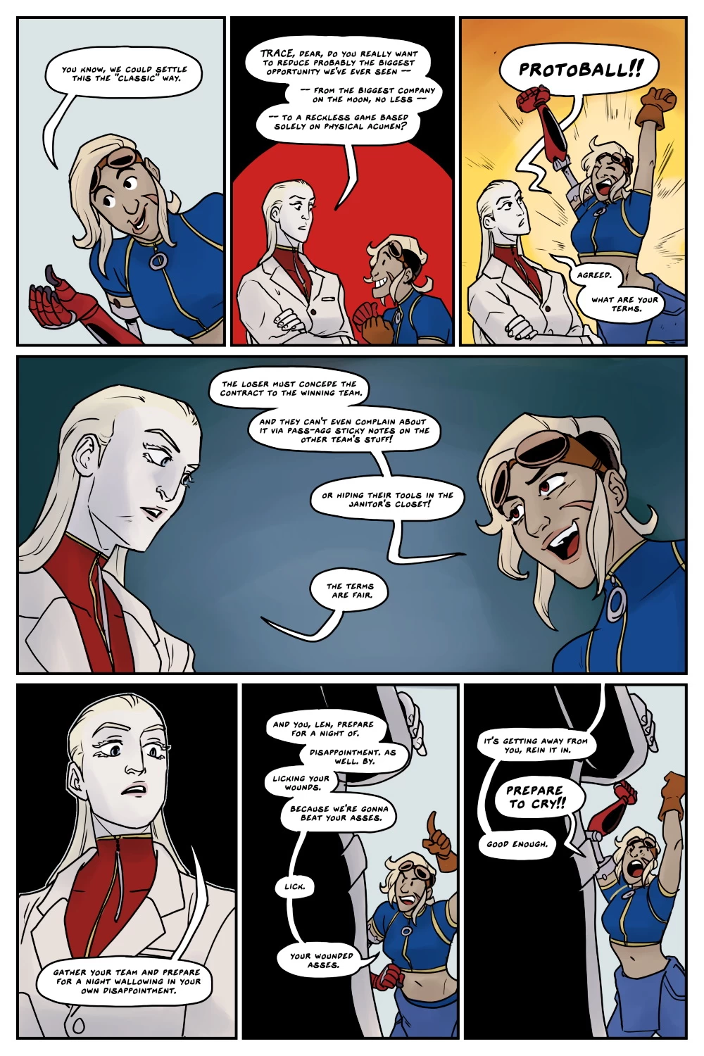 Tales From Planet XX 4 - Protoball porn comic picture 3