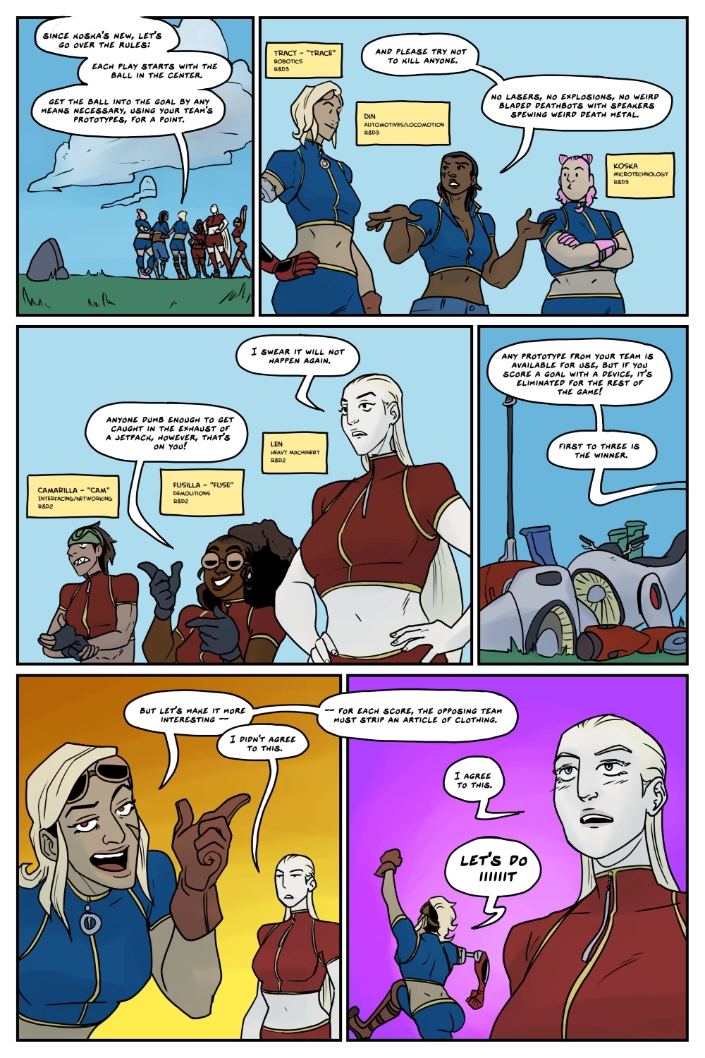 Tales From Planet XX 4 - Protoball porn comic picture 4