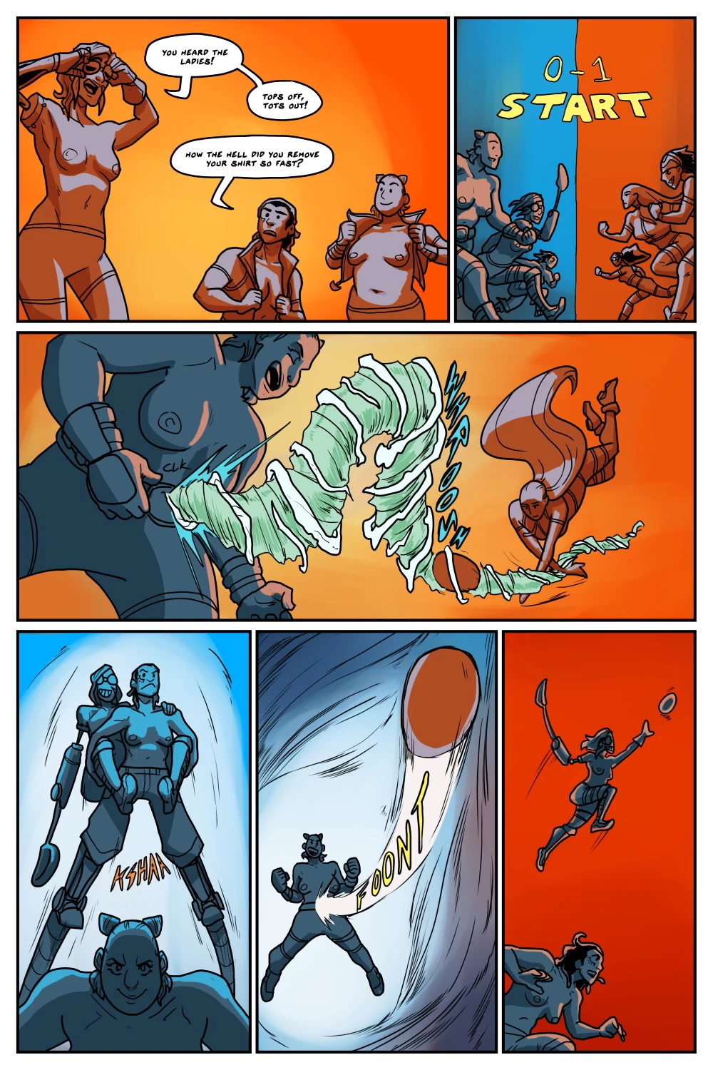 Tales From Planet XX 4 - Protoball porn comic picture 7