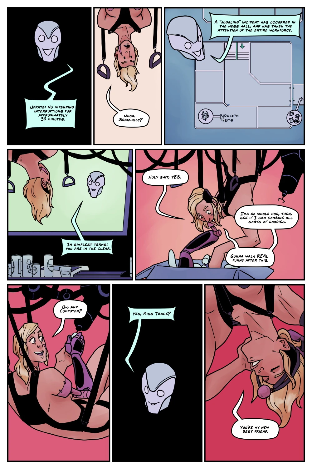 Tales From Planet XX 5-6 porn comic picture 10