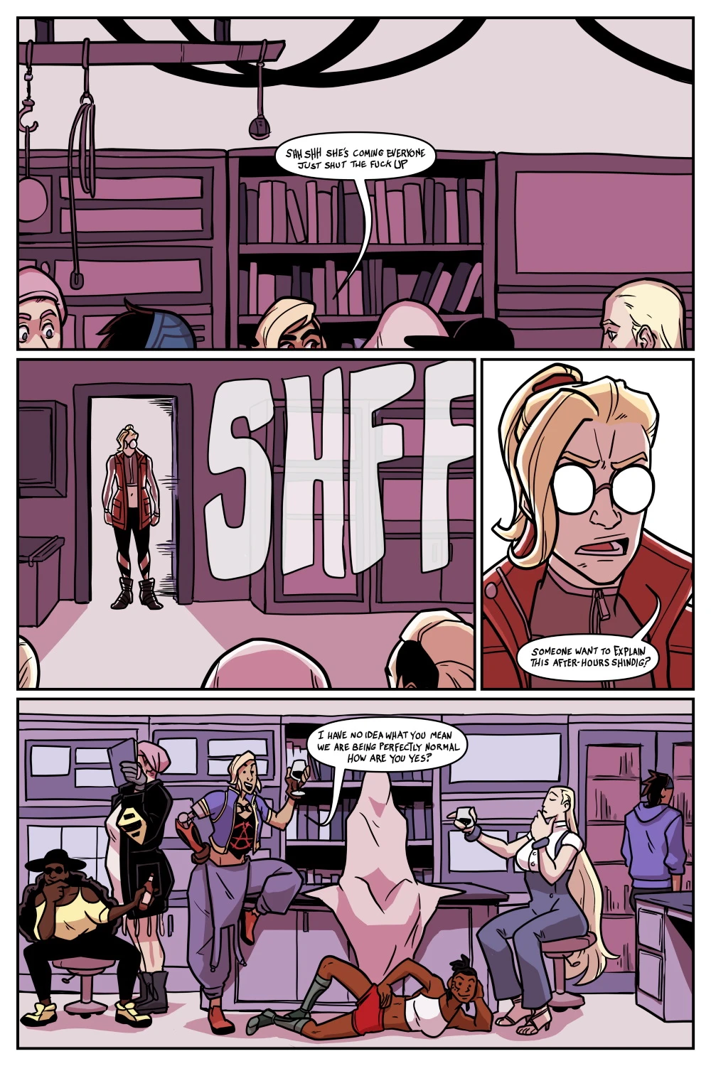 Tales From Planet XX 5-6 porn comic picture 15