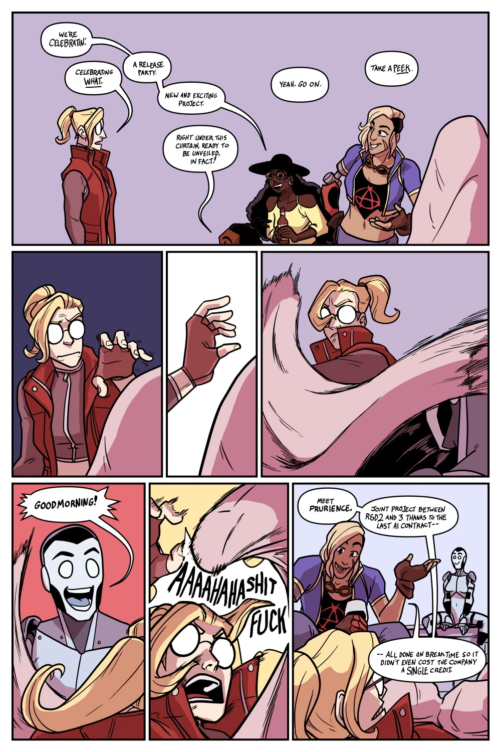 Tales From Planet XX 5-6 porn comic picture 16