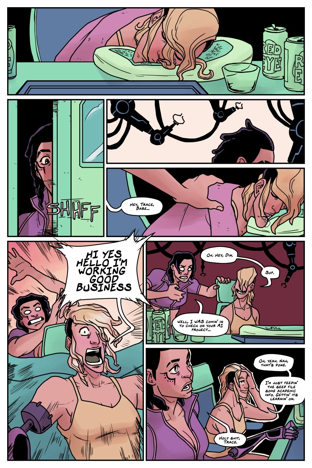 Tales From Planet XX 5-6 porn comic picture 2