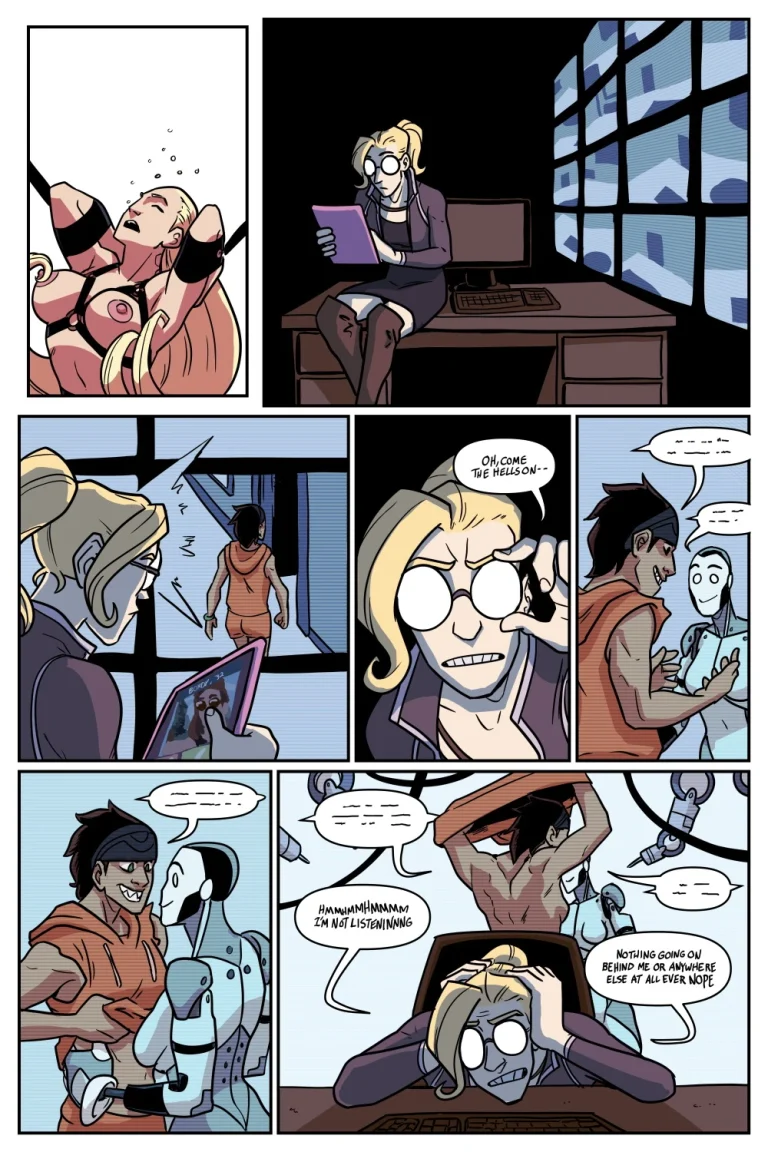 Tales From Planet XX 5-6 porn comic picture 20