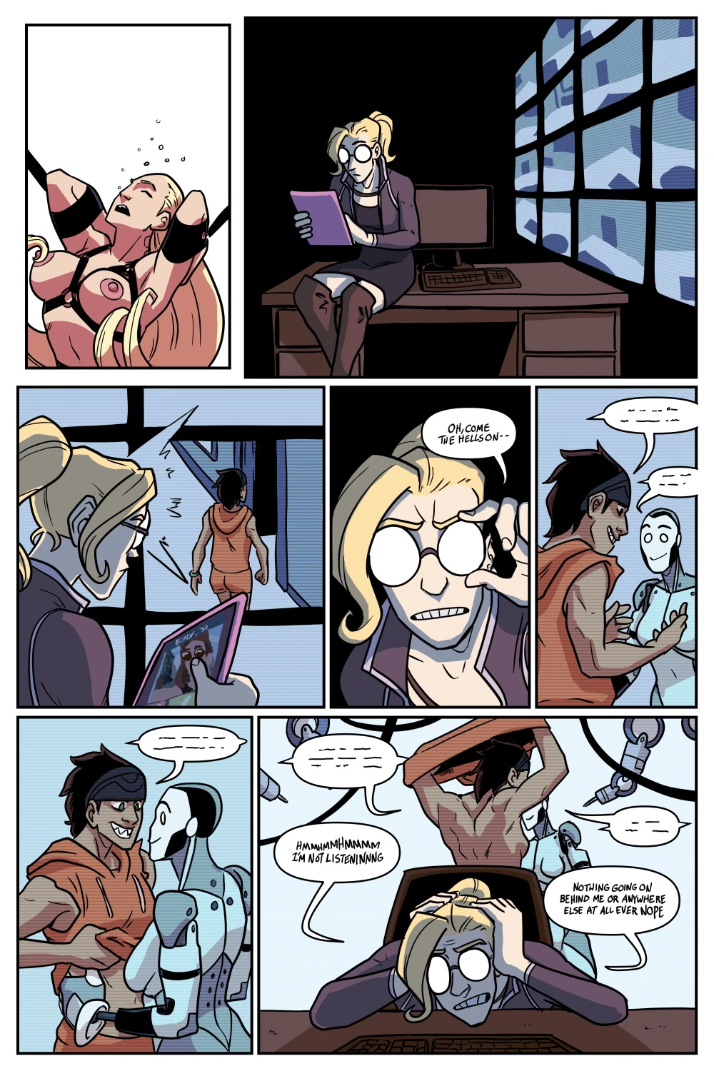 Tales From Planet XX 5-6 porn comic picture 20