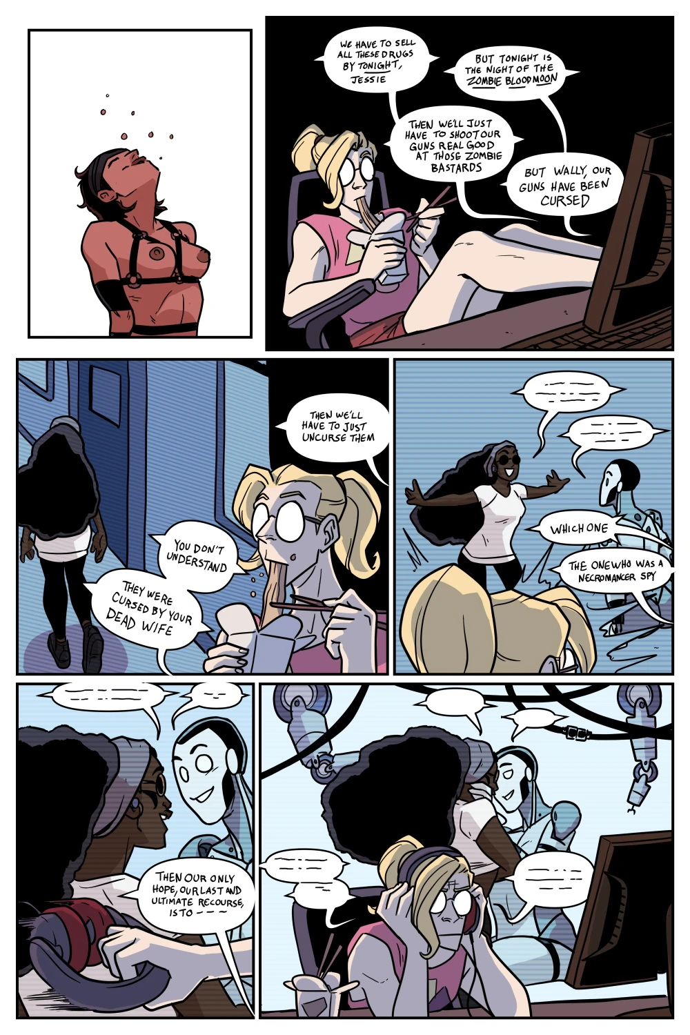 Tales From Planet XX 5-6 porn comic picture 22