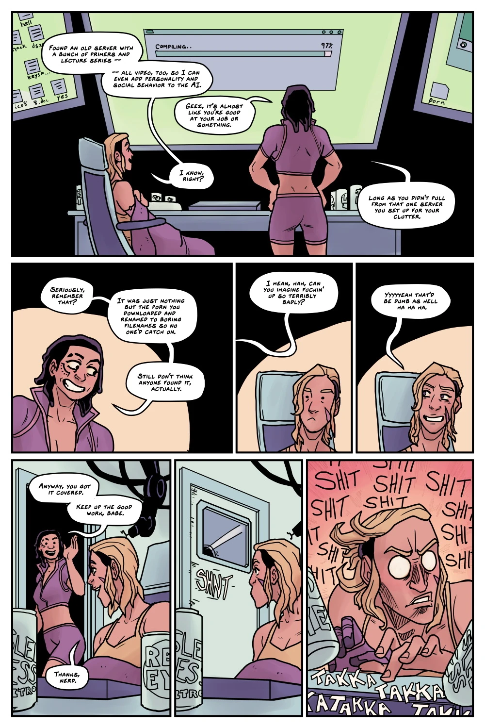 Tales From Planet XX 5-6 porn comic picture 3