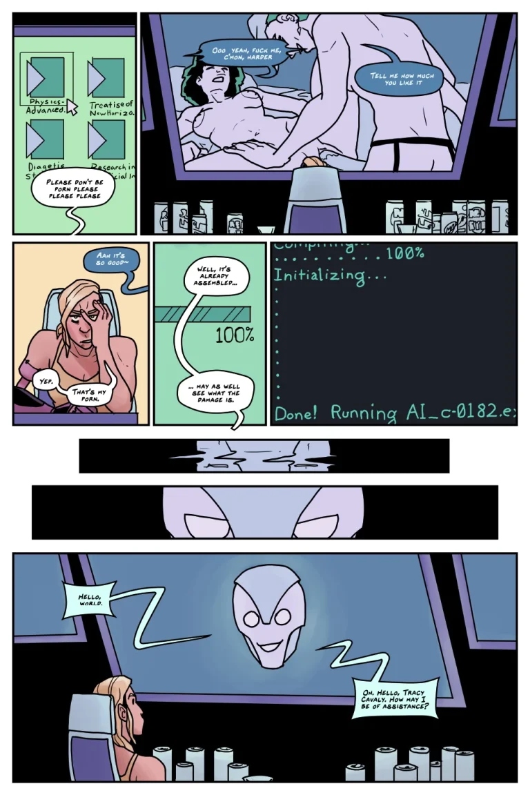 Tales From Planet XX 5-6 porn comic picture 4