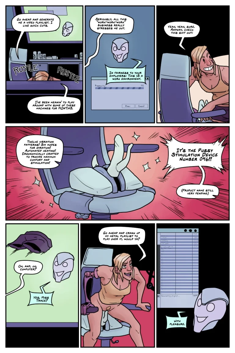 Tales From Planet XX 5-6 porn comic picture 6