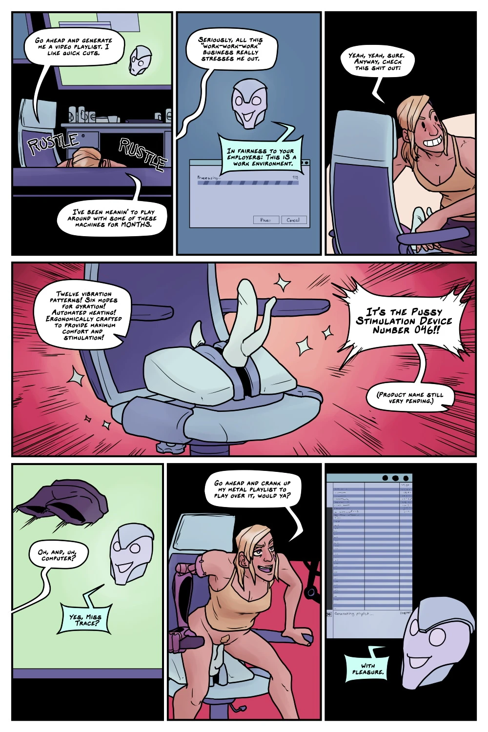 Tales From Planet XX 5-6 porn comic picture 6