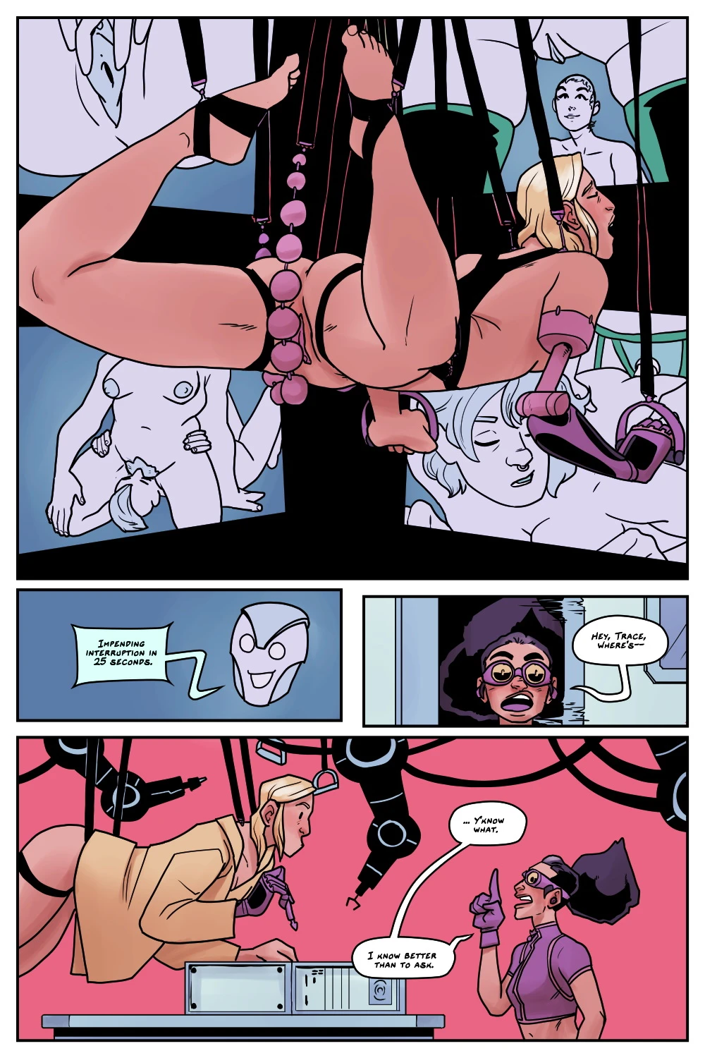 Tales From Planet XX 5-6 porn comic picture 9