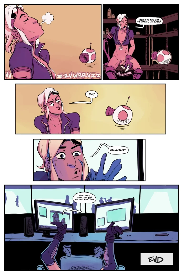 Tales From Planet XX Ch.2 -Remote Session porn comic picture 12