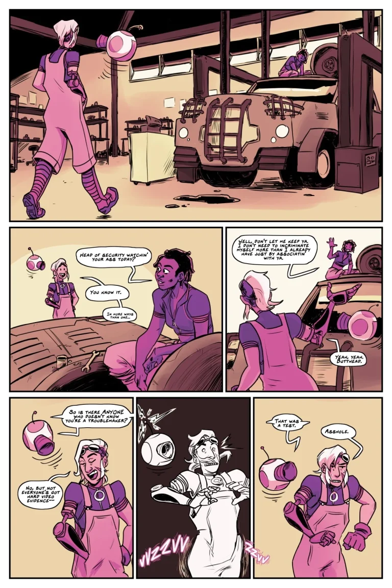 Tales From Planet XX Ch.2 -Remote Session porn comic picture 5
