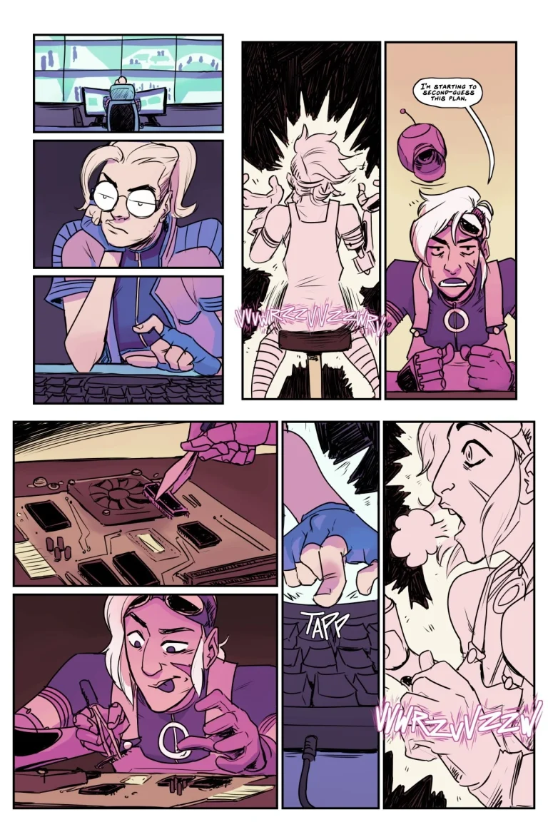 Tales From Planet XX Ch.2 -Remote Session porn comic picture 6